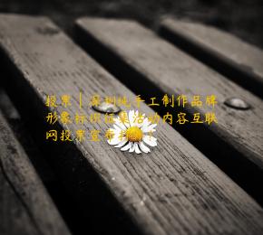 投票│深圳纯手工制作品牌形象标识征集活动内容互联网投票宣布打开！