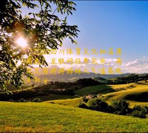 “2020四川体育文化知名度角色”互联网投票完毕，蒋文文蒋婷婷姊妹人气值高绝大部分