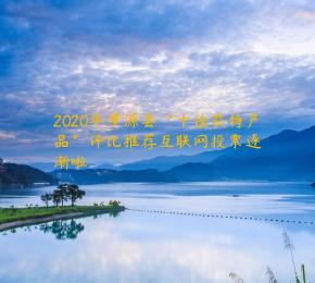 2020年罗源县“十佳农特产品”评比推荐互联网投票逐渐啦